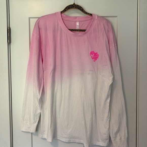 Fabletics dip die long sleeve boyfriend t - Picture 2 of 8